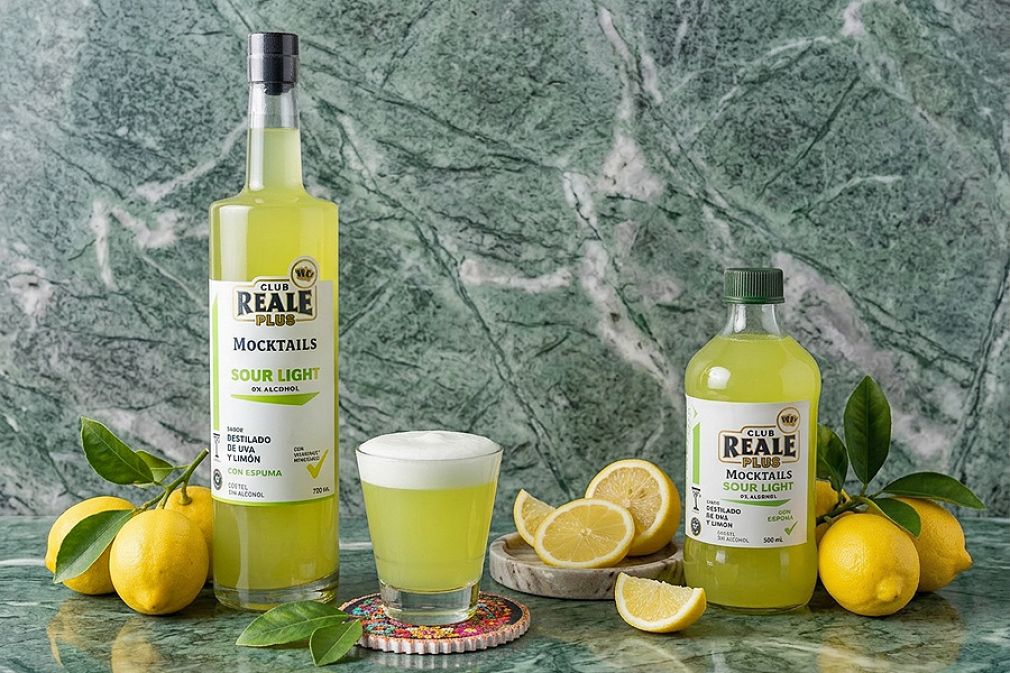 La versi&oacute;n sin alcohol y vegana de pisco sour de Club Reale