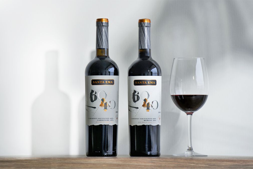 Nueva imagen de los blends 60/40 de Vi&ntilde;a Santa Ema