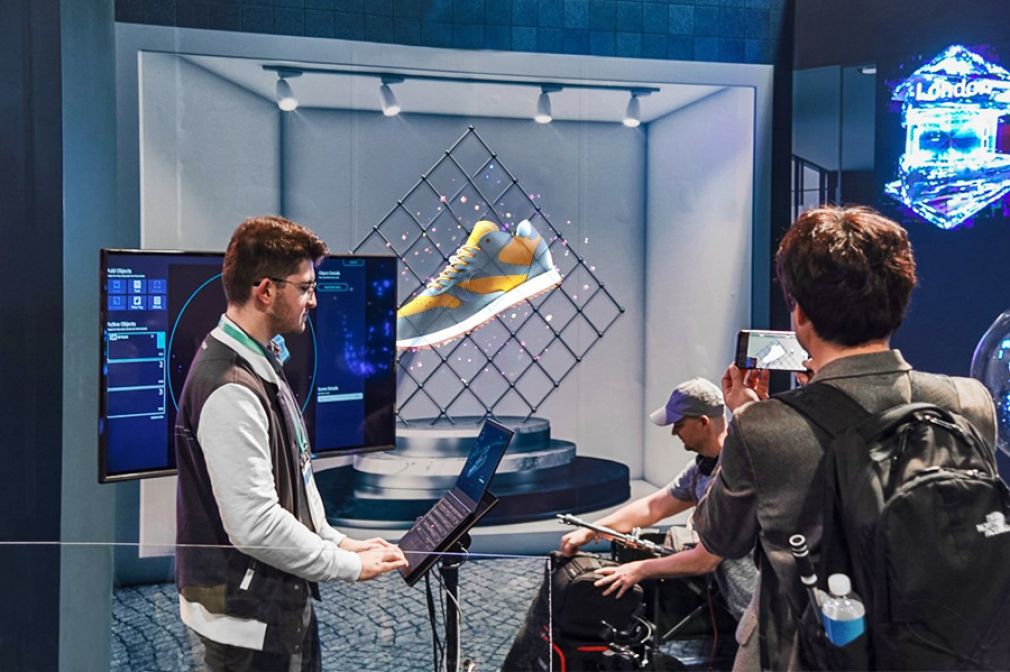 Hologramas en 3D para la industria de la publicidad