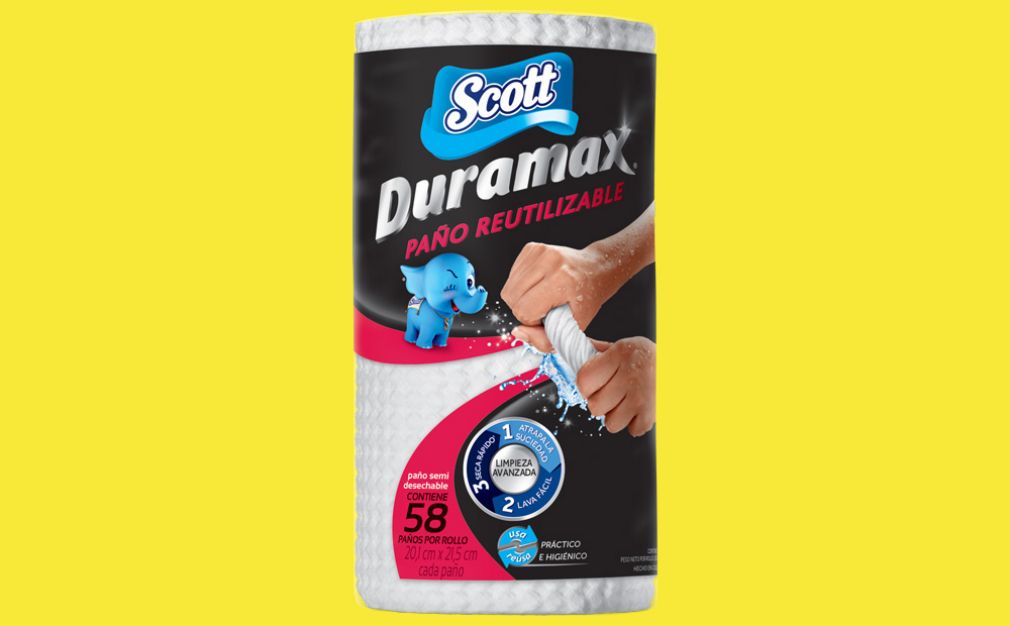 Kimberly-Clark lanza paños reutilizables Scott