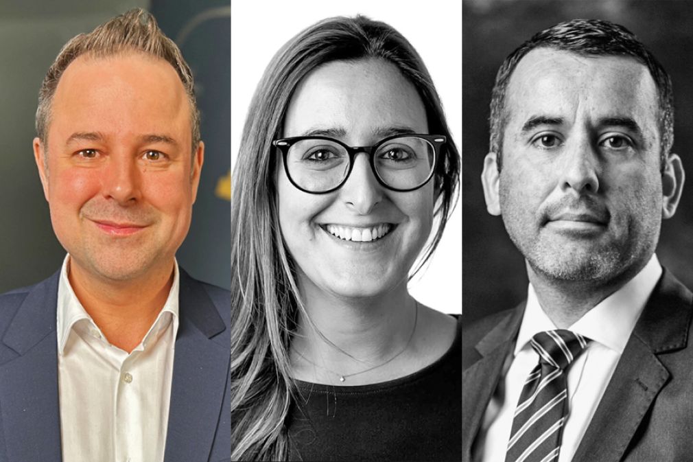 Adam Sheridan, Marga Oller y Gabriel Barrio