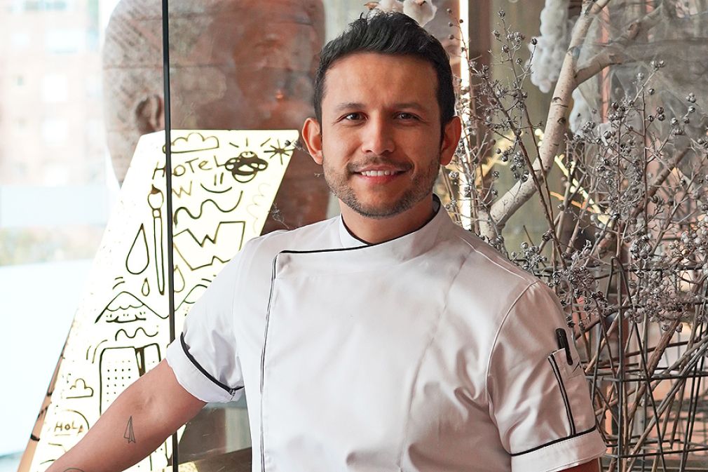 Sneider Molina regresa al hotel W Santiago como chef ejecutivo